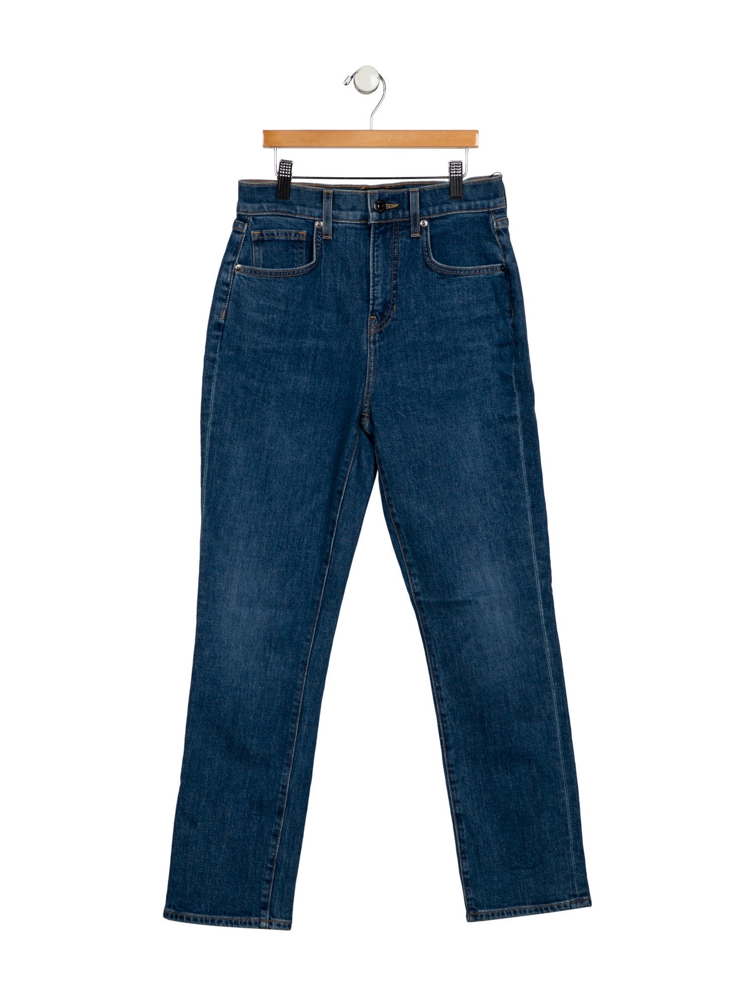 Veronica Beard High-Rise Straight Leg Jeans w/ Tags