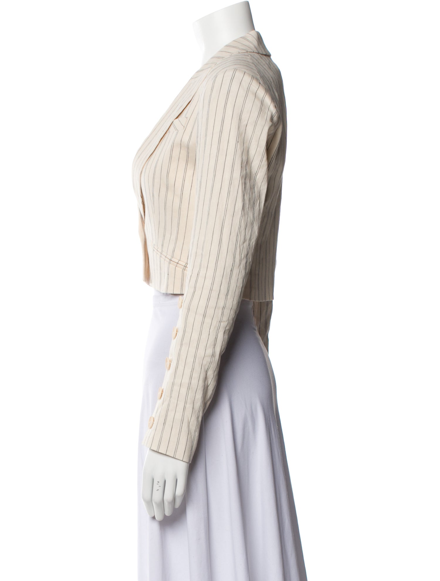 Veronica Beard Linen Striped Blazer w/ Tags