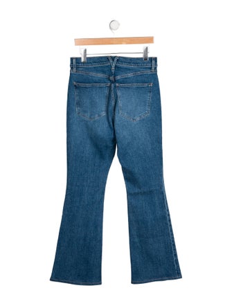 Veronica Beard High-Rise Wide Leg Jeans
