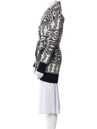 Veronica Beard Wool Printed Coat
