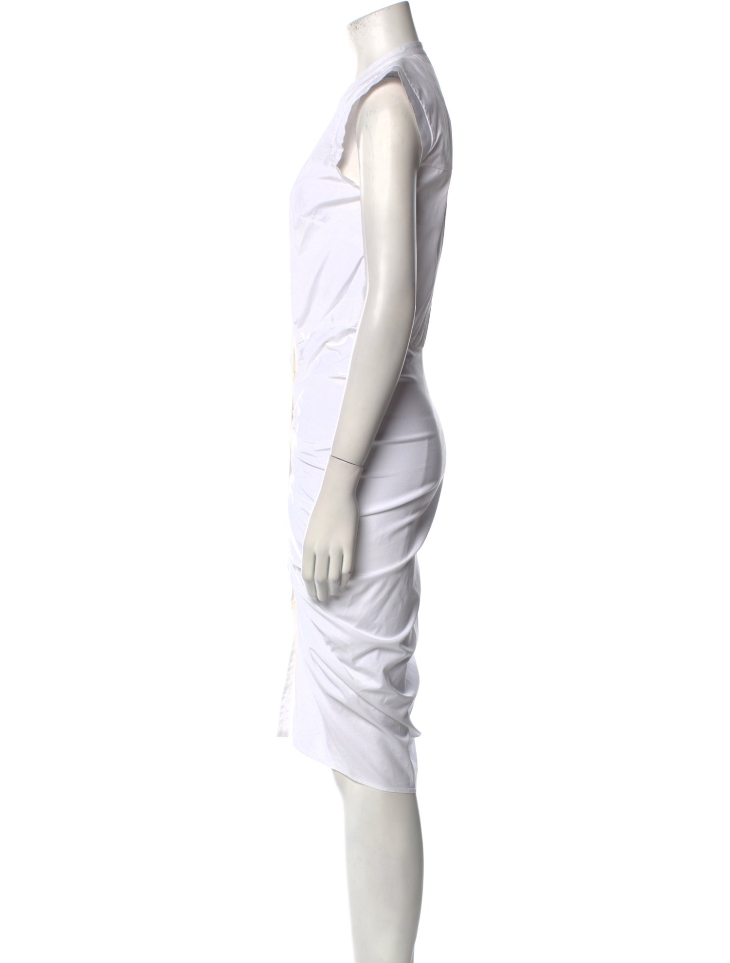 Veronica Beard V-Neck Midi Length Dress