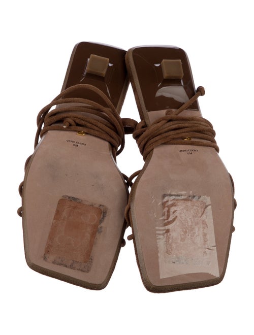 Veronica Beard Suede Gladiator Sandals