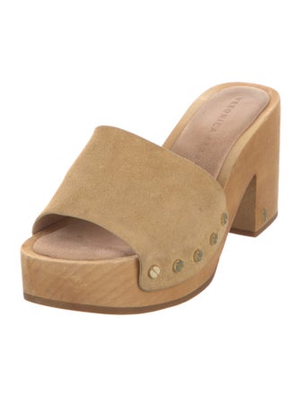 Veronica Beard Suede Slides