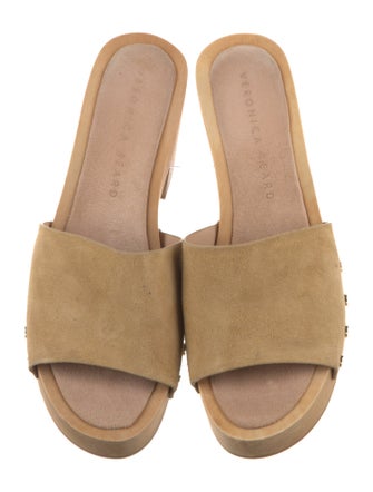 Veronica Beard Suede Slides