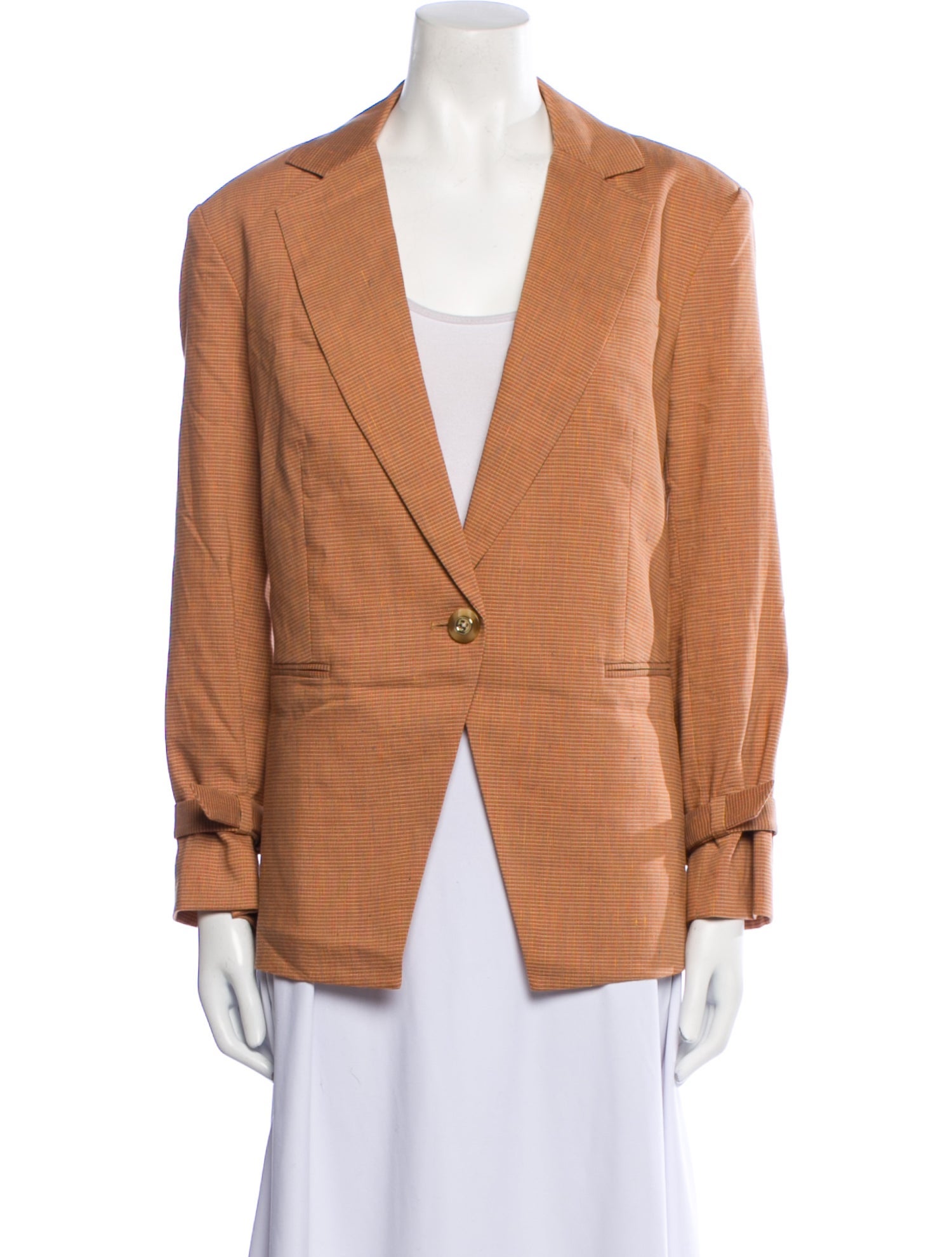 Veronica Beard Linen Striped Blazer w/ Tags