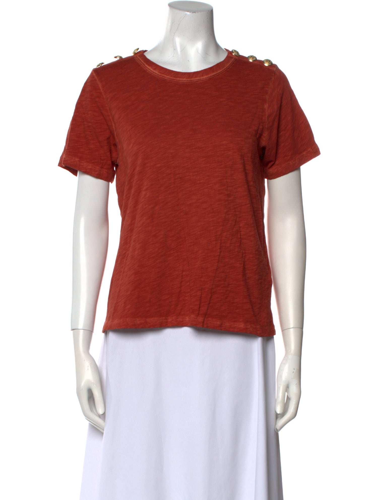 Veronica Beard Crew Neck Short Sleeve T-Shirt