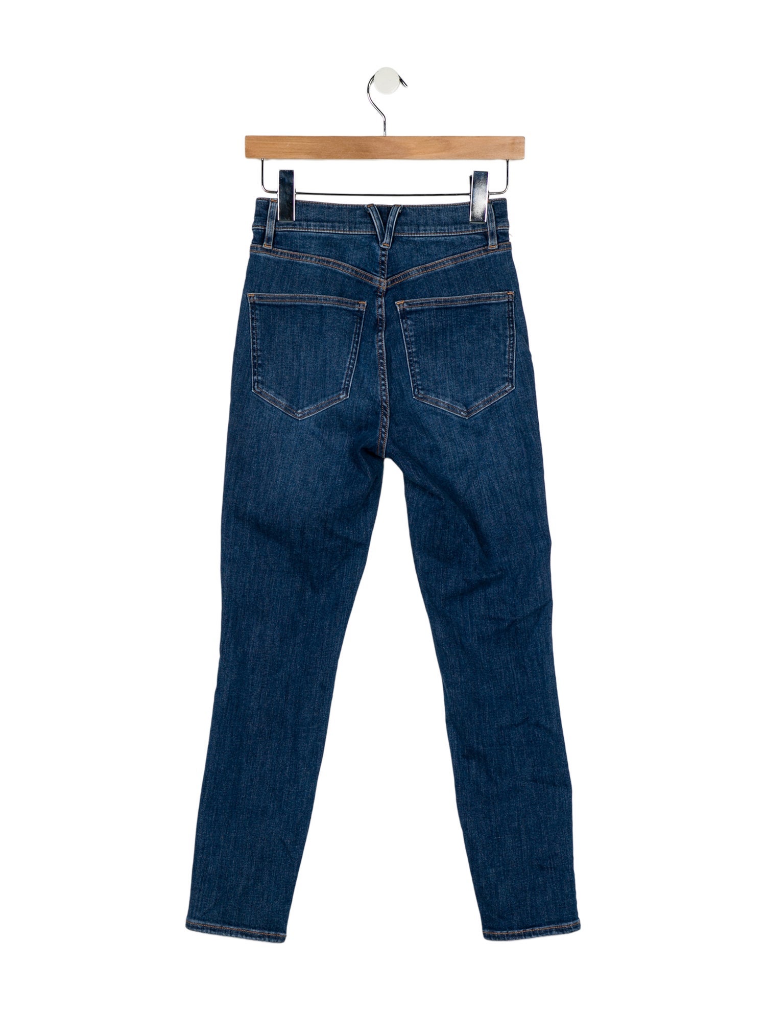 Veronica Beard Mid-Rise Skinny Leg Jeans