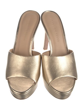 Veronica Beard Leather Slides