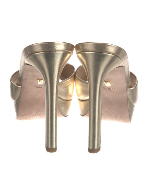 Veronica Beard Leather Slides