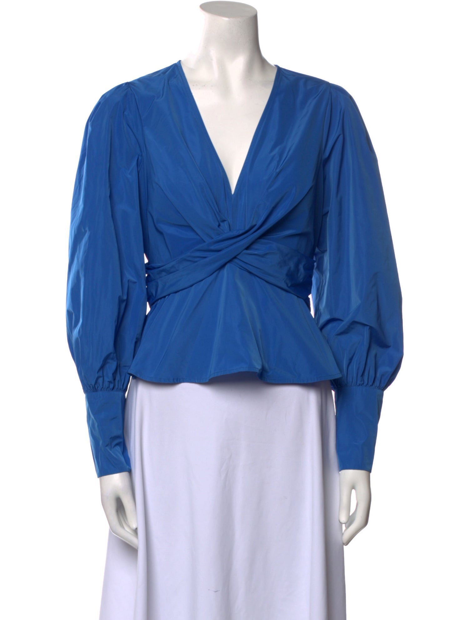 Veronica Beard V-Neck Long Sleeve Blouse w/ Tags