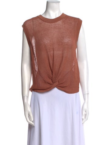 Veronica Beard Tops Scoop Neck Short Sleeve Top M