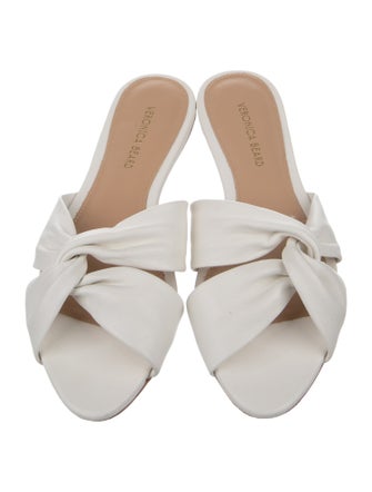 Veronica Beard Leather Slides