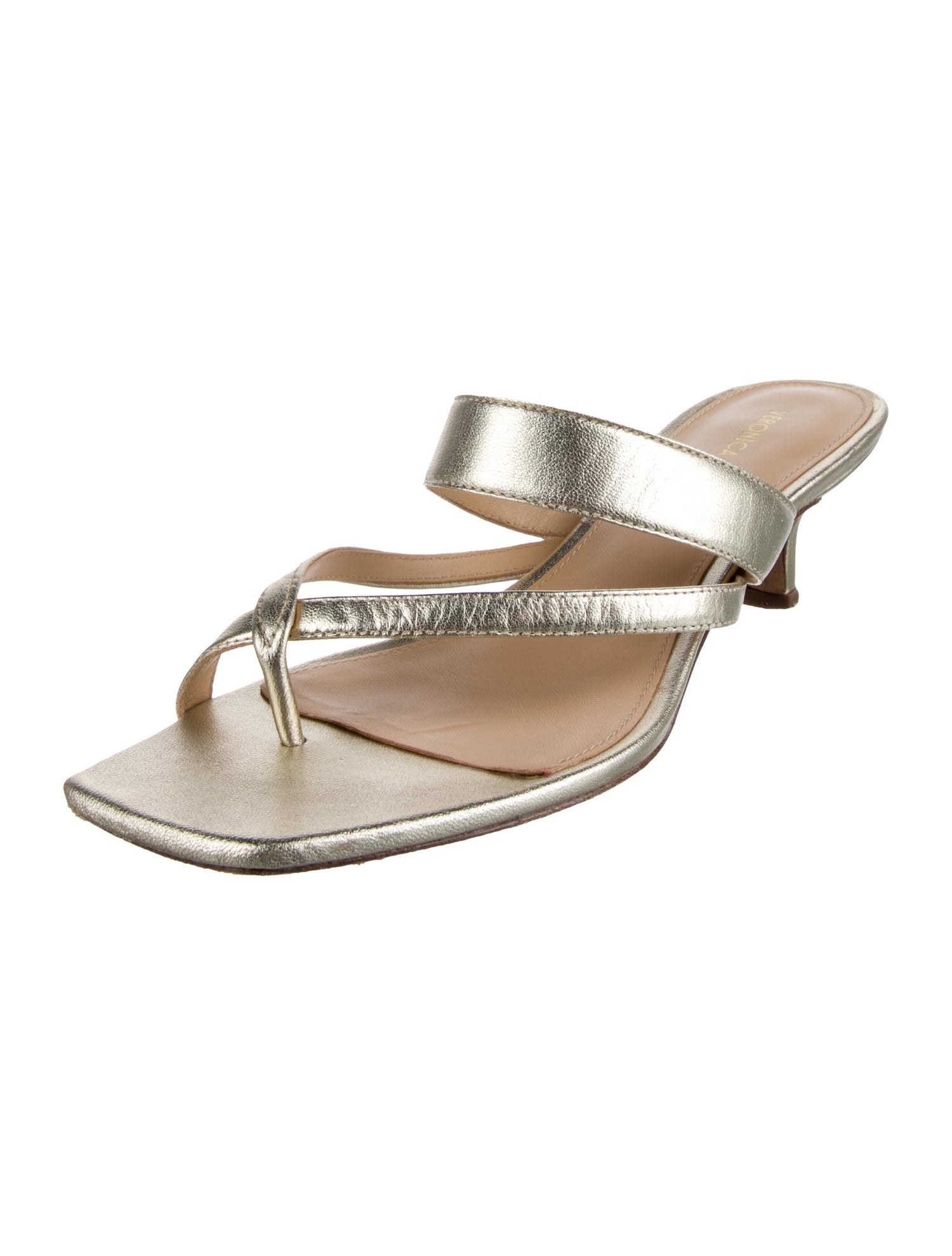 Veronica Beard Leather Slides