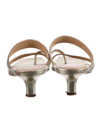 Veronica Beard Leather Slides