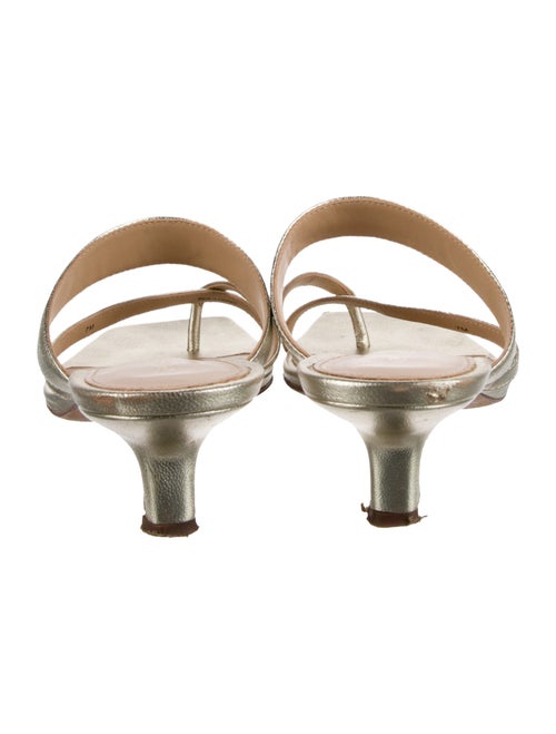 Veronica Beard Leather Slides