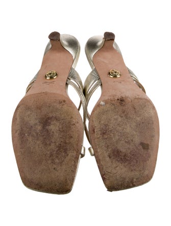 Veronica Beard Leather Slides