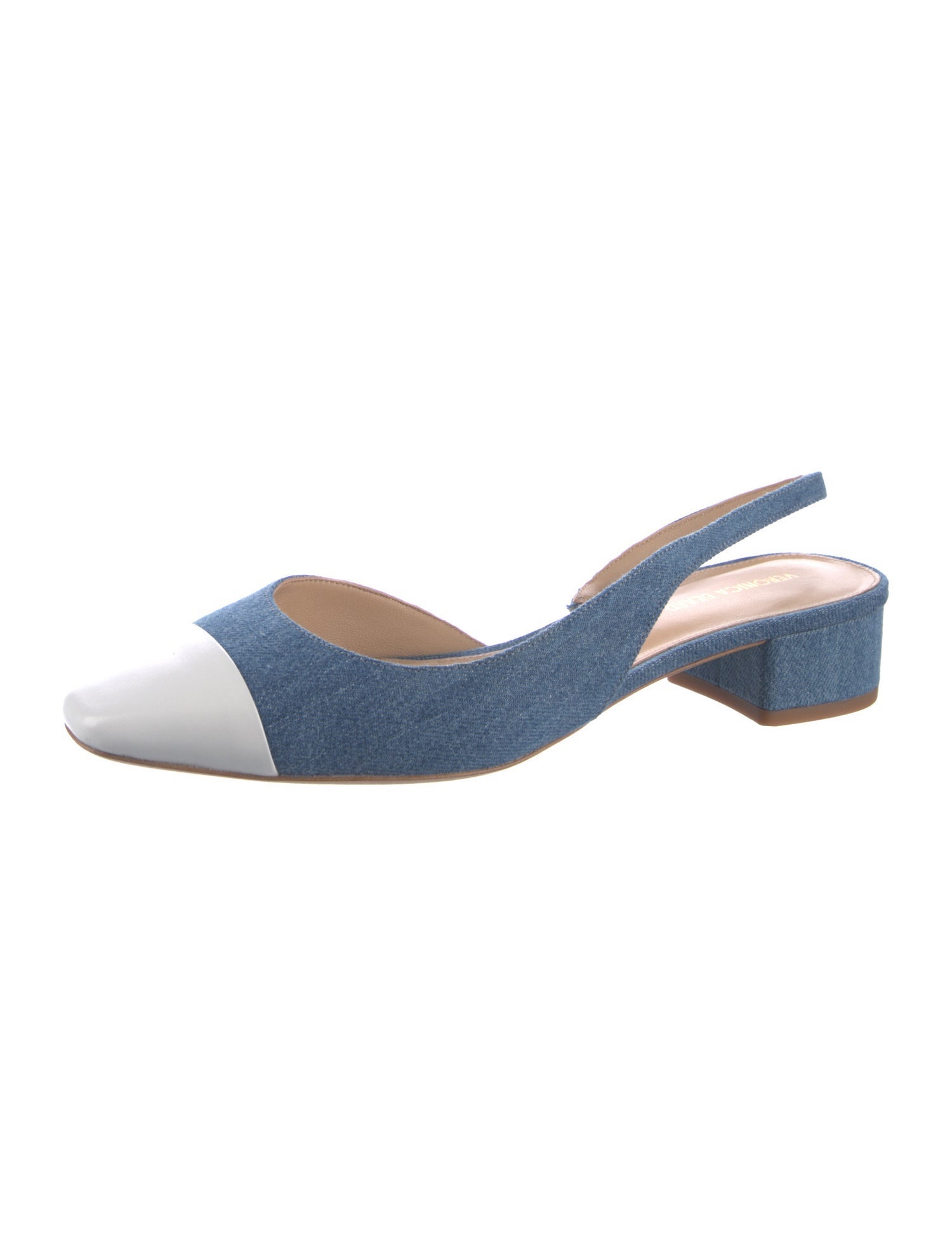 Veronica Beard Denim Slingback Pumps