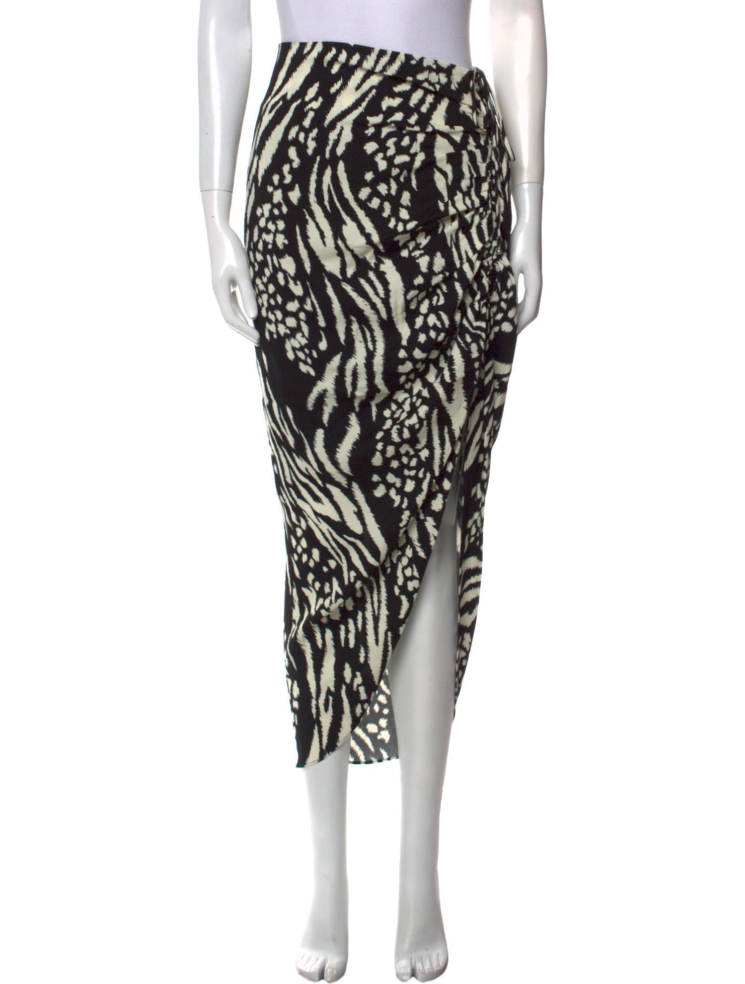 Veronica Beard Animal Print Midi Length Skirt w/ Tags