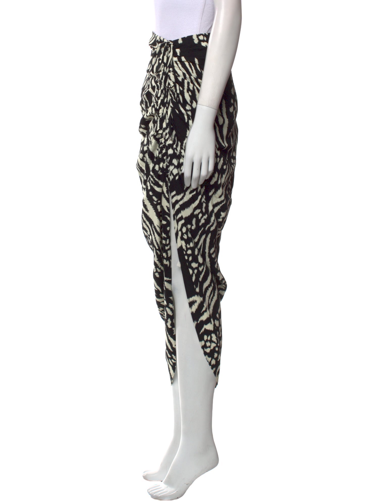 Veronica Beard Animal Print Midi Length Skirt w/ Tags