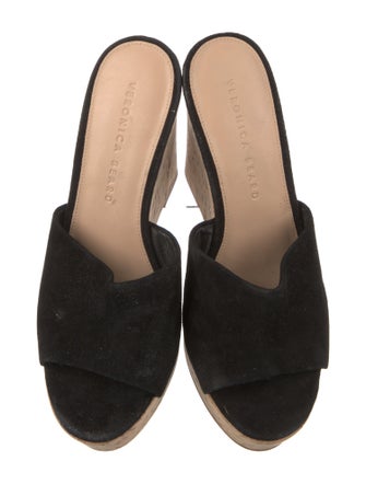 Veronica Beard Suede Slides