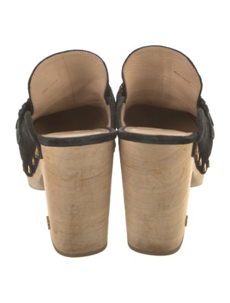 Veronica Beard Suede Slides