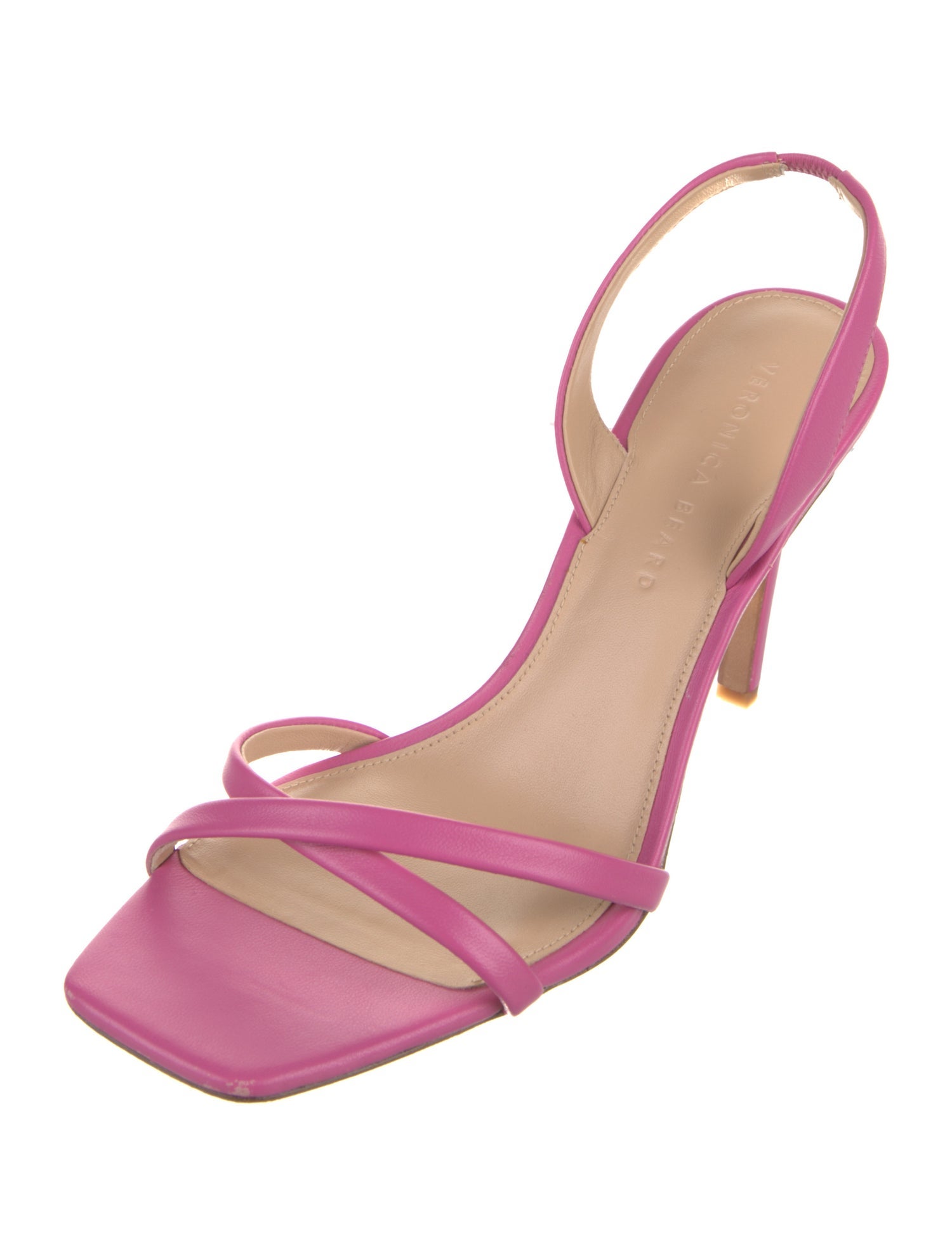 Veronica Beard Leather Slingback Pumps