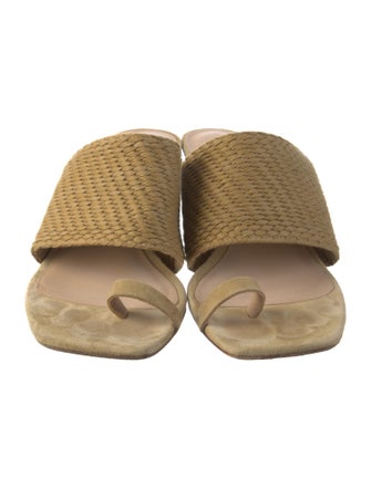 Veronica Beard Suede Slides