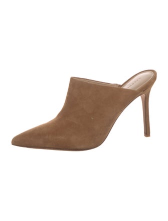 Veronica Beard Suede Mules