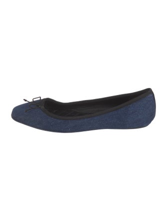 Veronica Beard Canvas Ballet Flats
