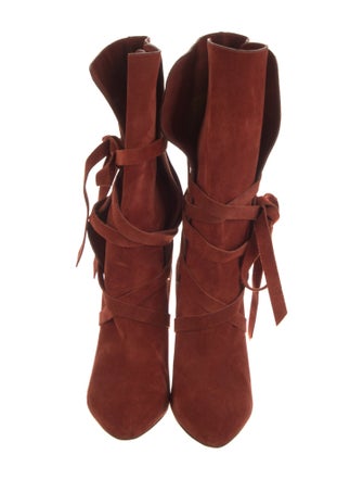 Veronica Beard Suede Slouch Boots