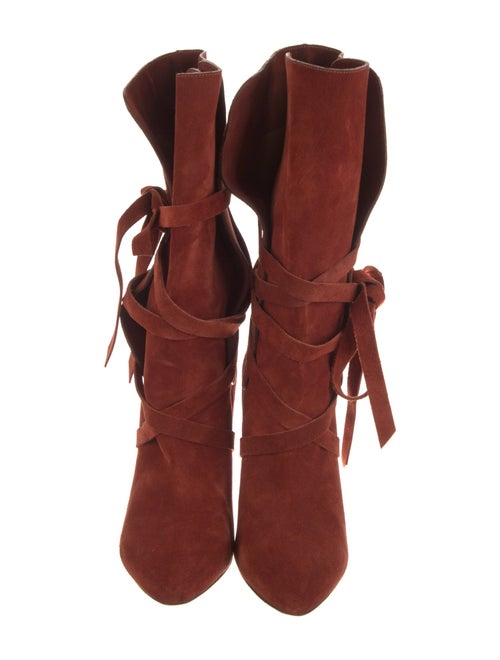 Veronica Beard Suede Slouch Boots