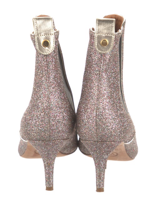 Veronica Beard Glitter Chelsea Boots