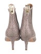Veronica Beard Glitter Chelsea Boots