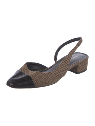 Veronica Beard Printed Slingback Pumps