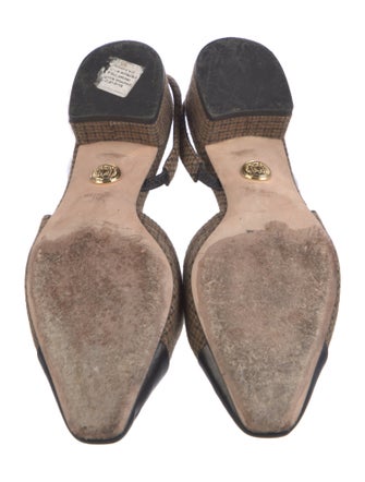 Veronica Beard Printed Slingback Pumps