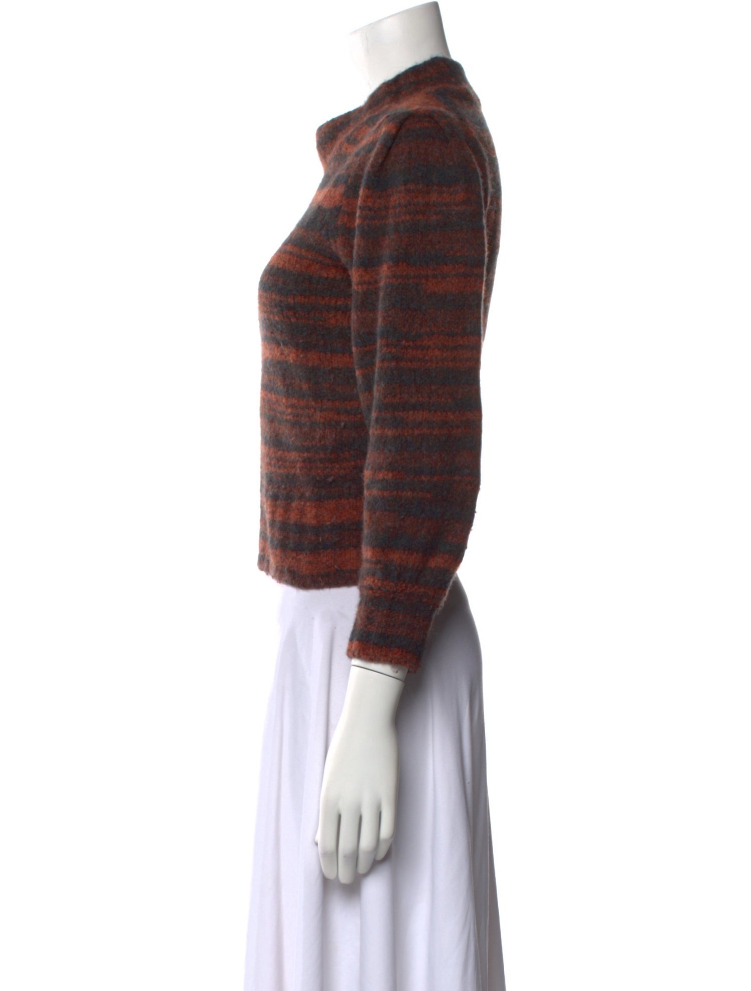 Veronica Beard Merino Wool Striped Sweater