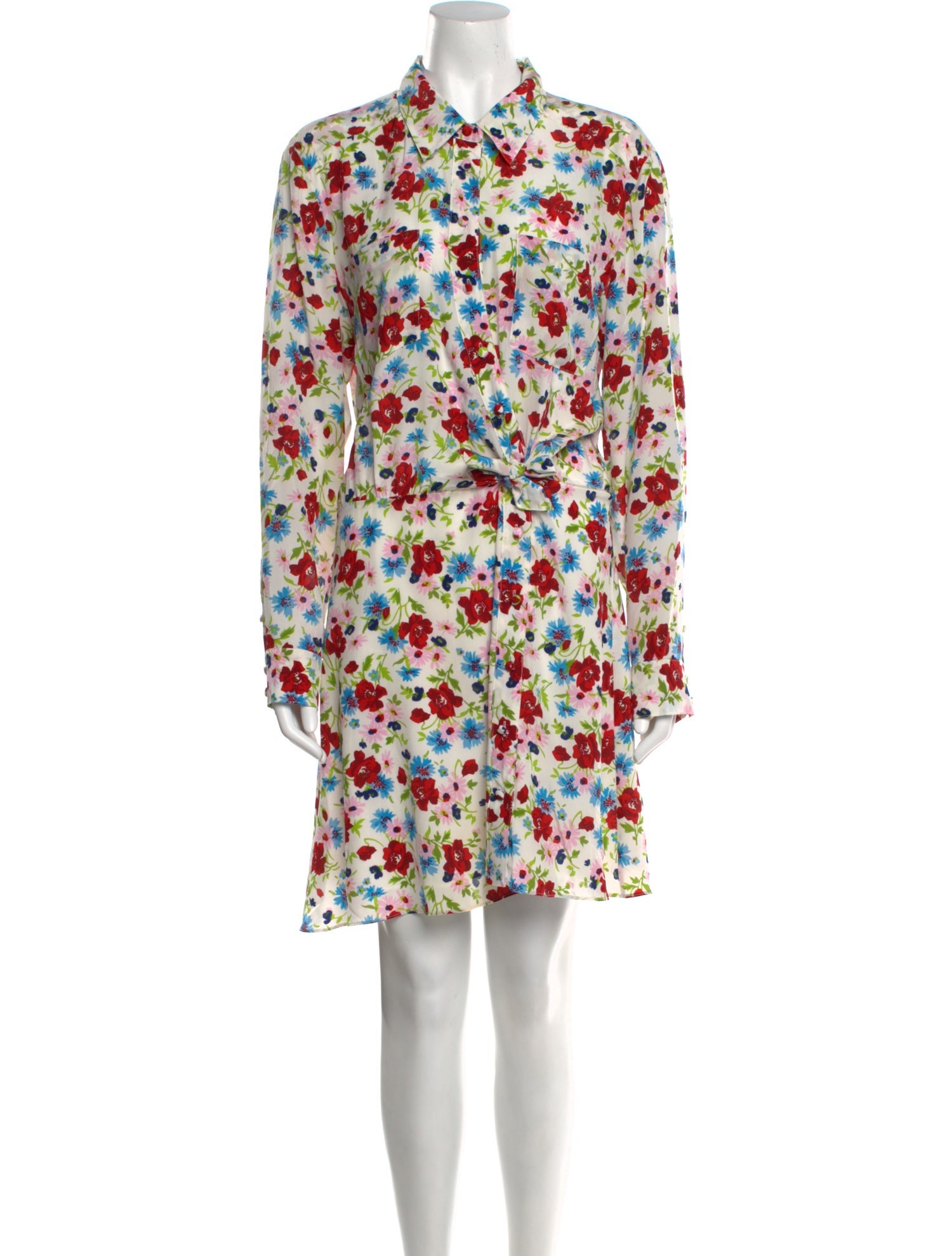 Veronica Beard Silk Knee-Length Dress