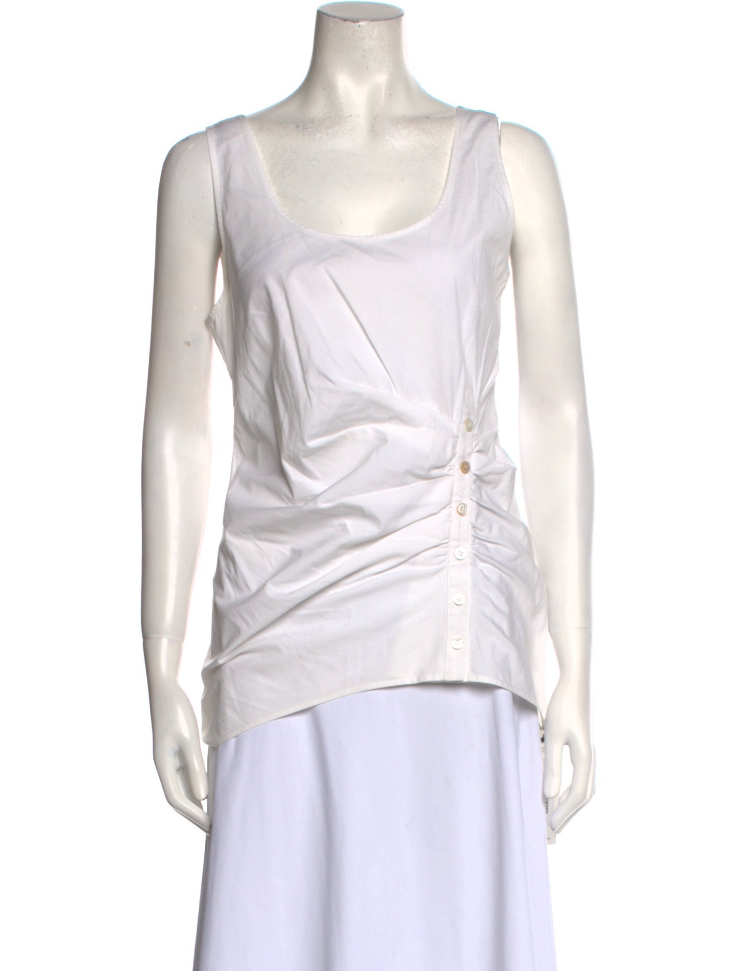 Veronica Beard Scoop Neck Sleeveless Top