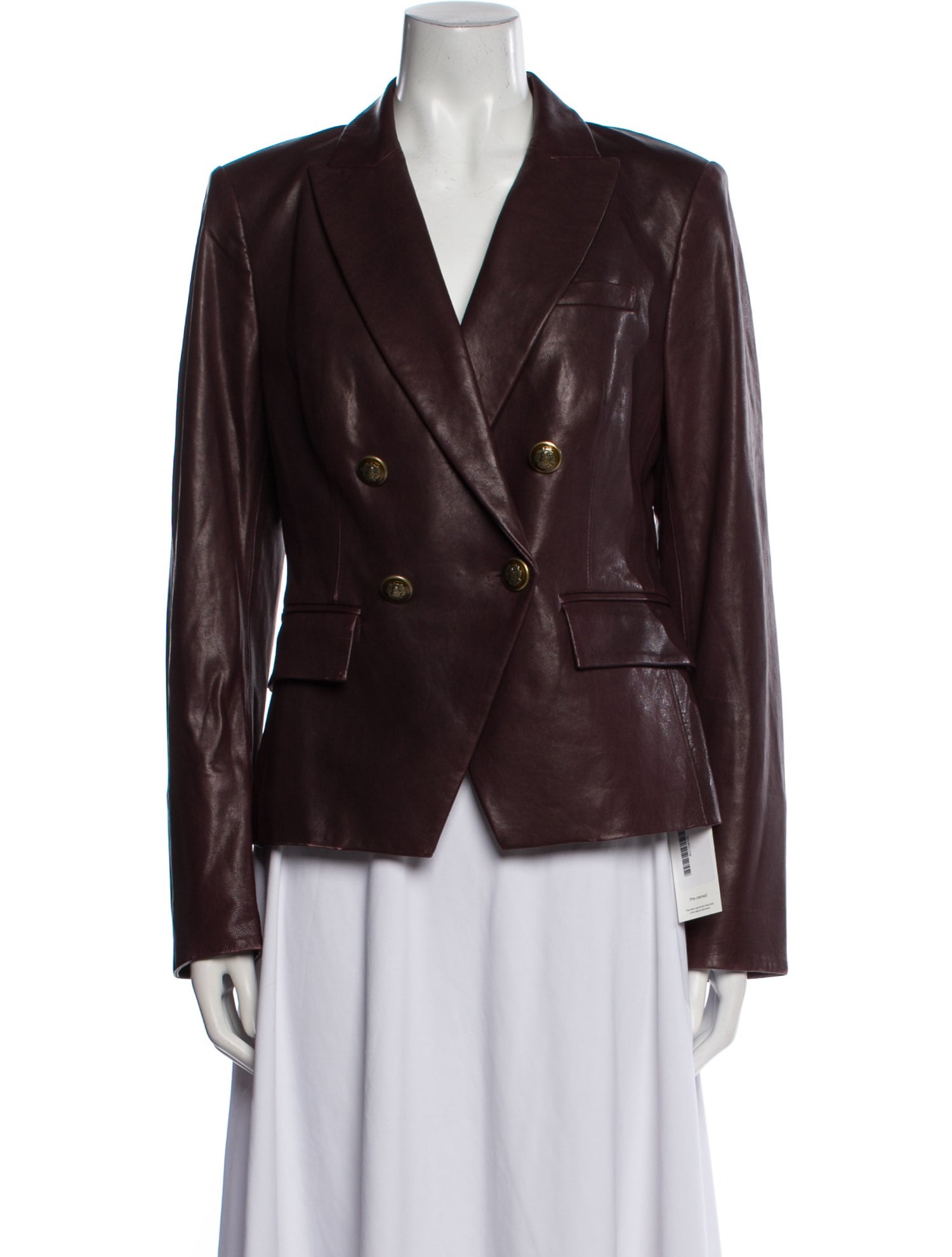 Veronica Beard Leather Blazer