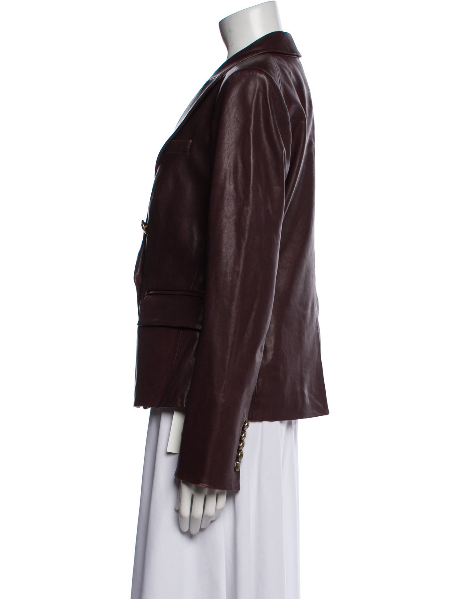 Veronica Beard Leather Blazer