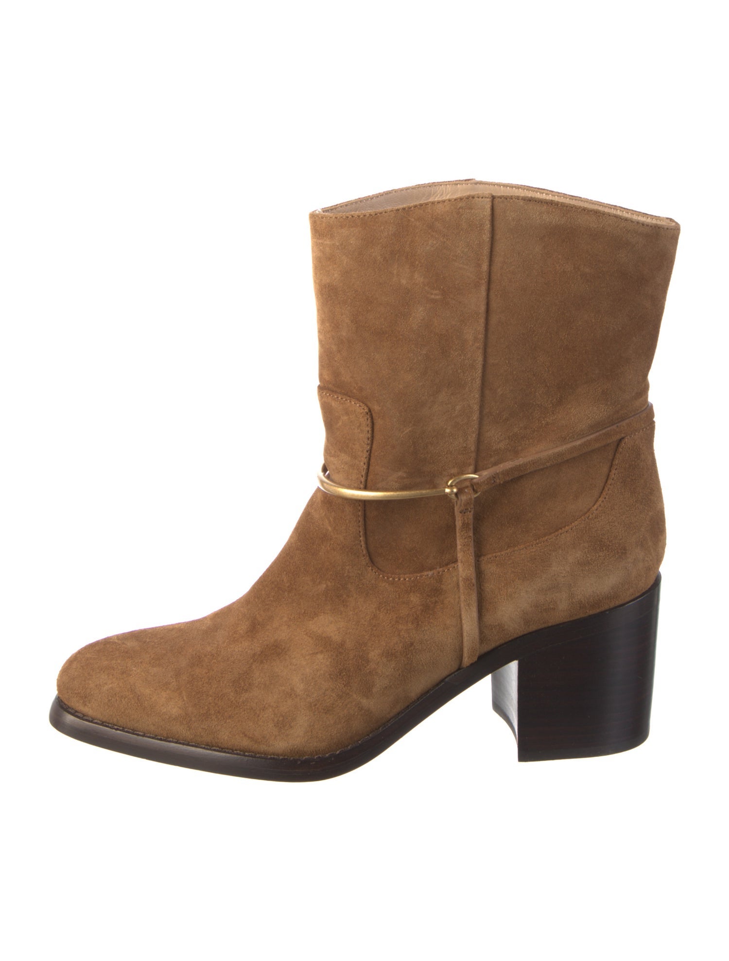 Veronica Beard Suede Western Boots