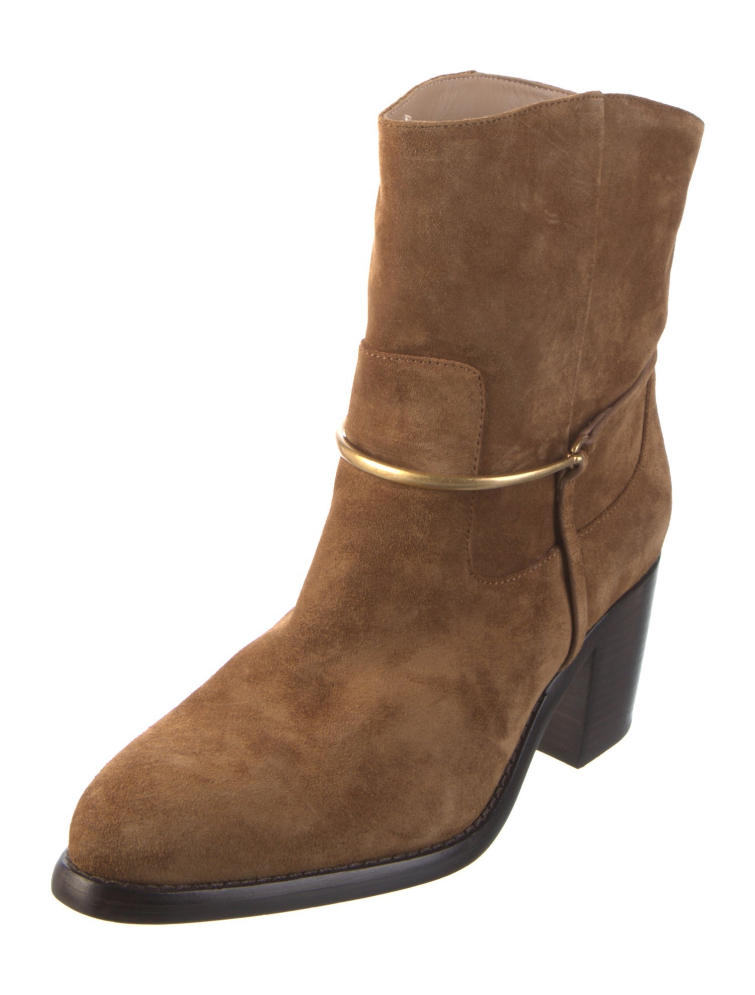 Veronica Beard Suede Western Boots
