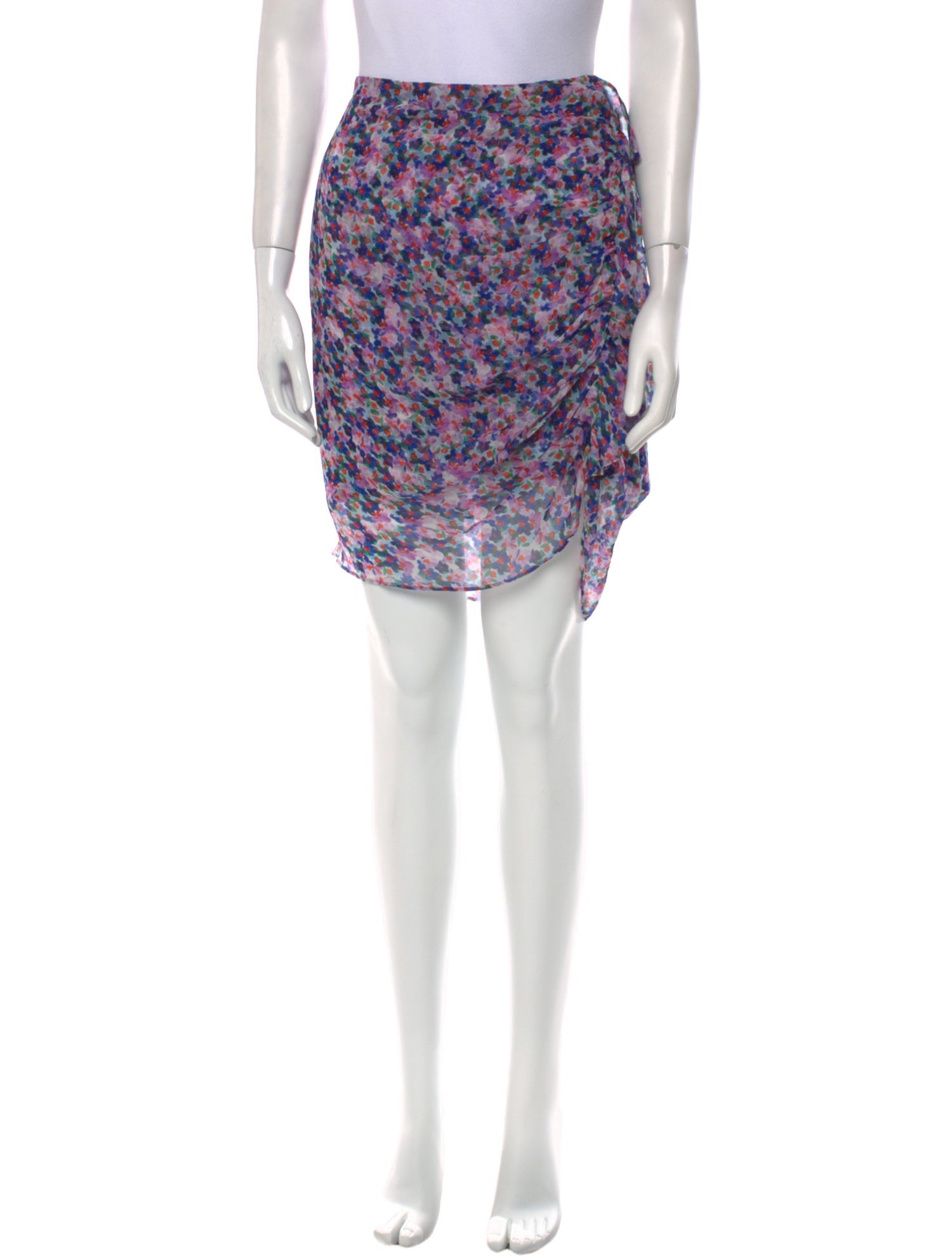 Veronica Beard Silk Knee-Length Skirt