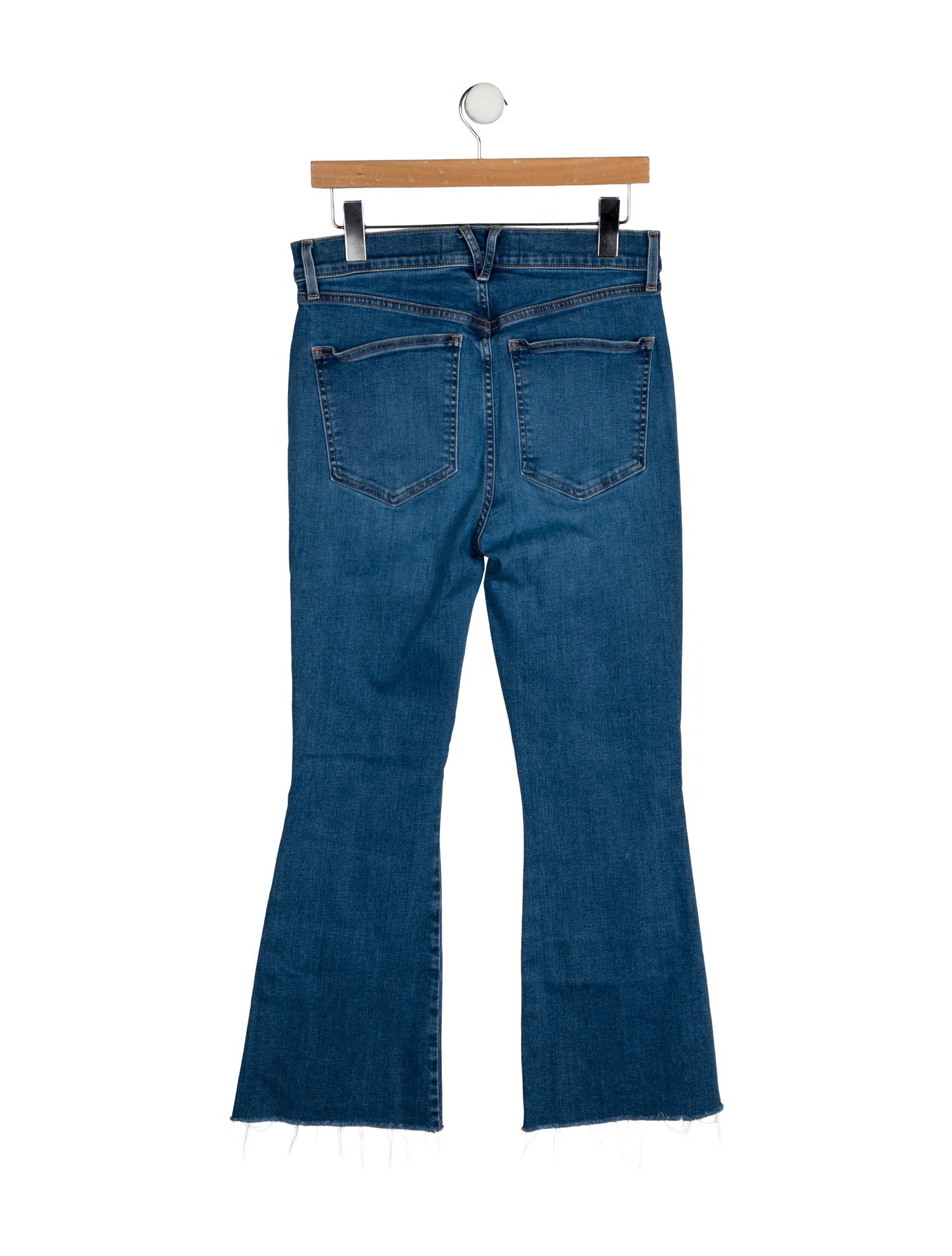 Veronica Beard High-Rise Wide Leg Jeans