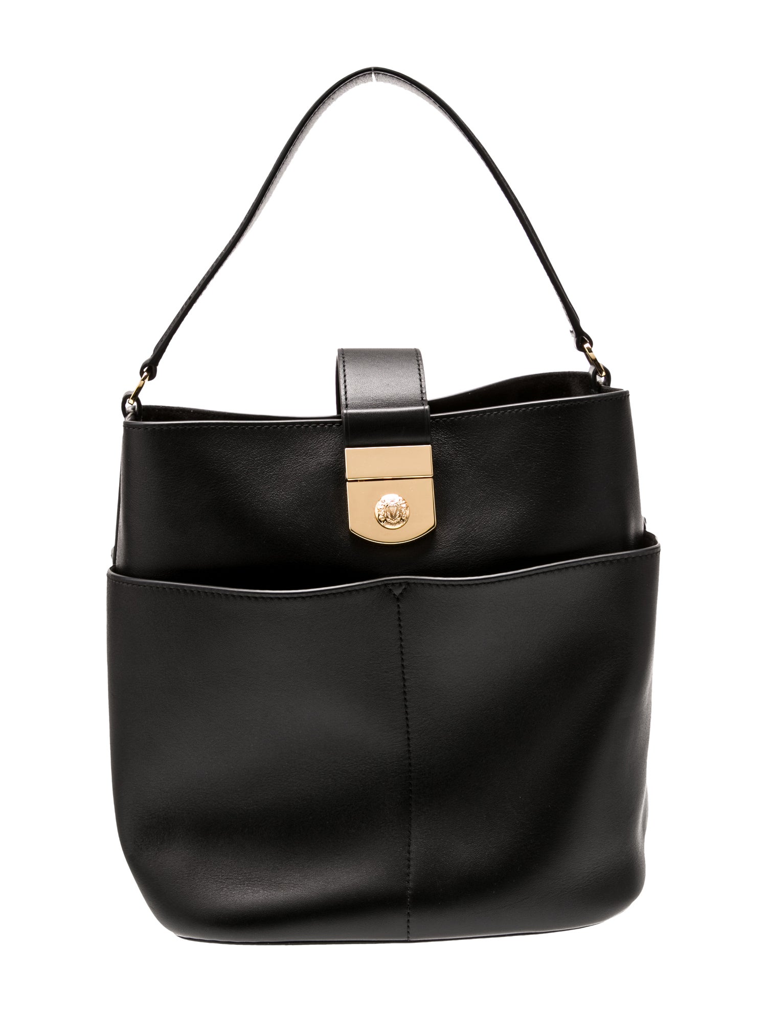 Veronica Beard Leather Top Handle Bag