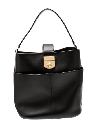 Veronica Beard Leather Top Handle Bag