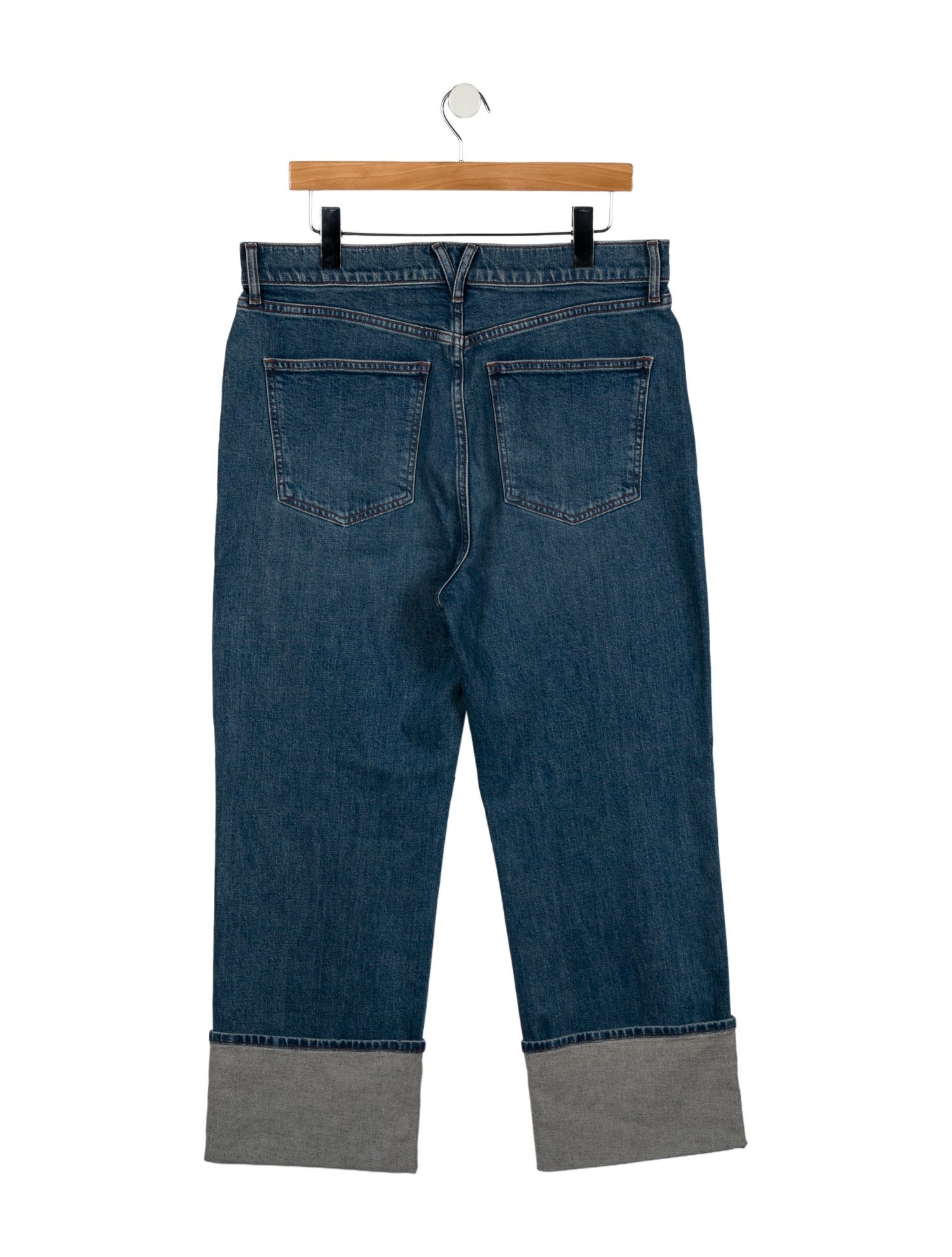 Veronica Beard High-Rise Wide Leg Jeans