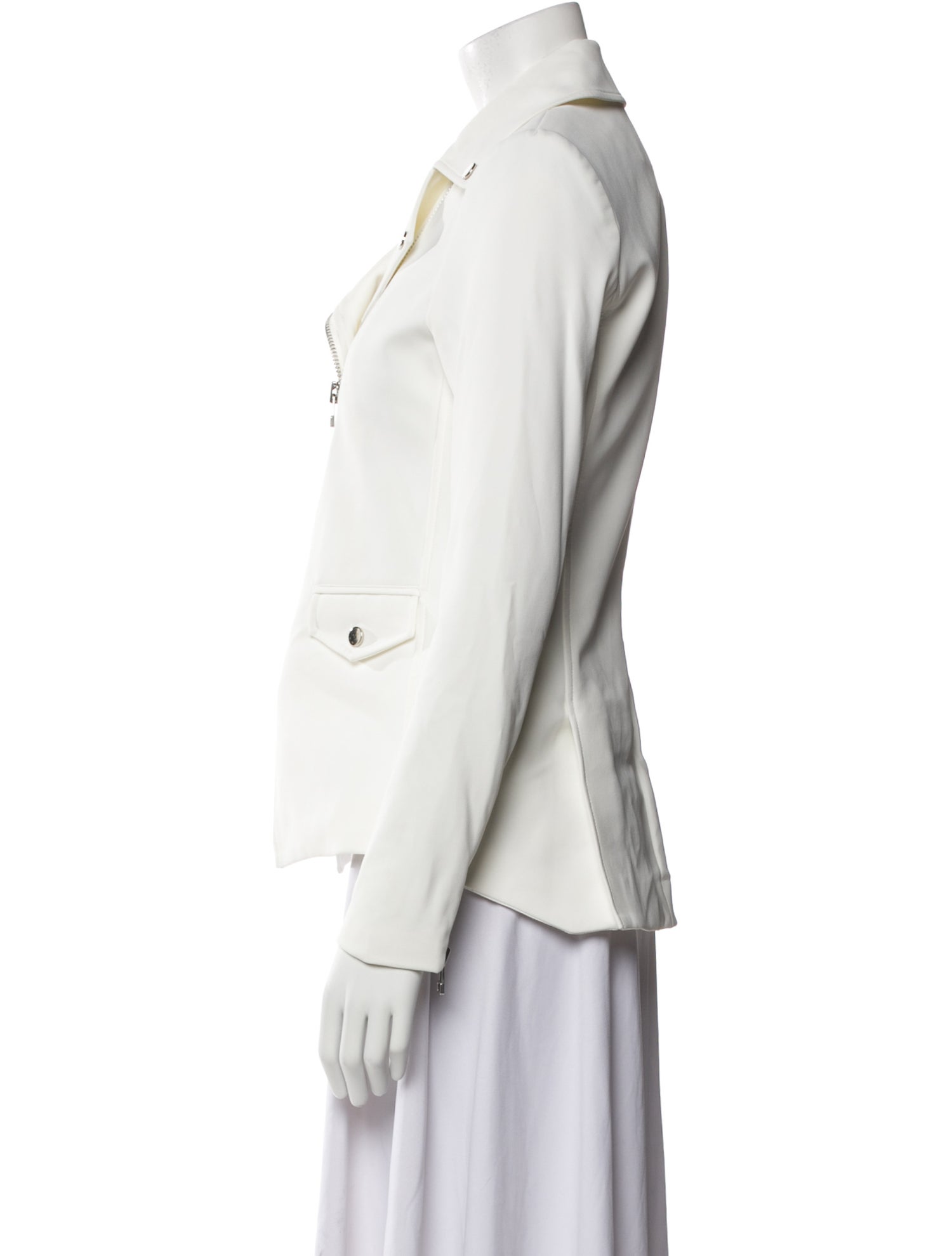 Veronica Beard Nylon Biker Jacket