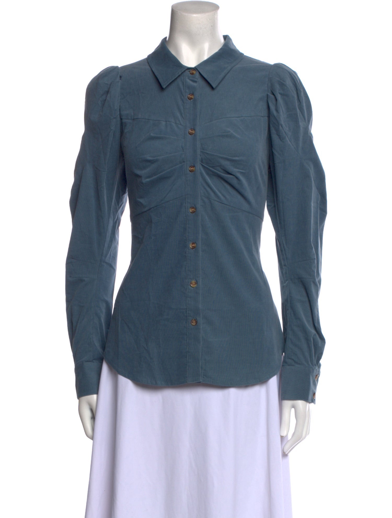 Veronica Beard Long Sleeve Button-Up Top w/ Tags