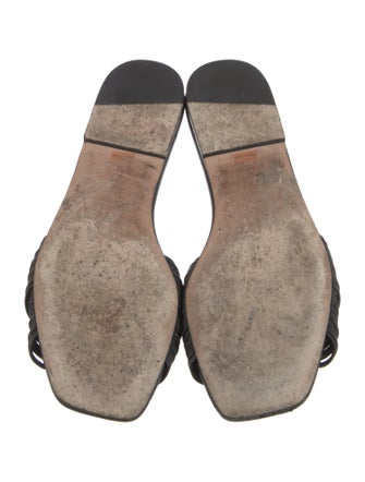 Veronica Beard Leather Slides